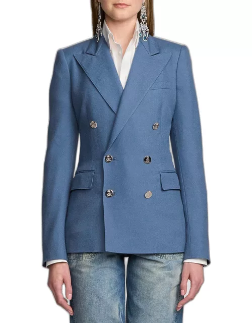 Camden Cashmere Double-Breasted Jacket
