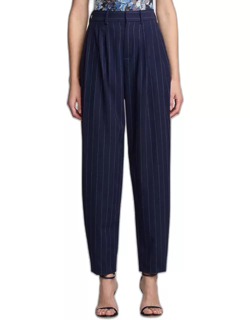 Cassidy Pinstripe Wool Pant