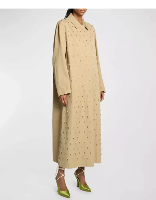 Ralto Embellished Trench Coat