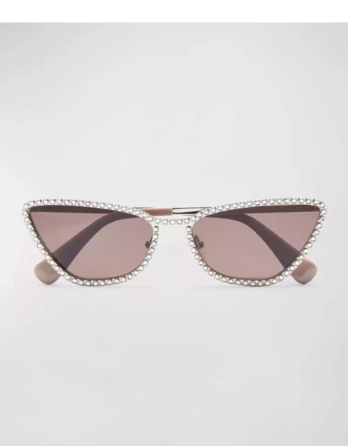 Dolly Metal Cat-Eye Sunglasse