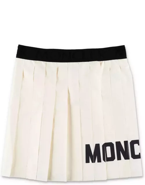 Moncler College Skirt Logo
