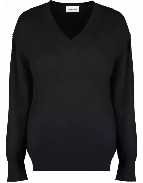 Parosh Cashmere V-neck Sweater