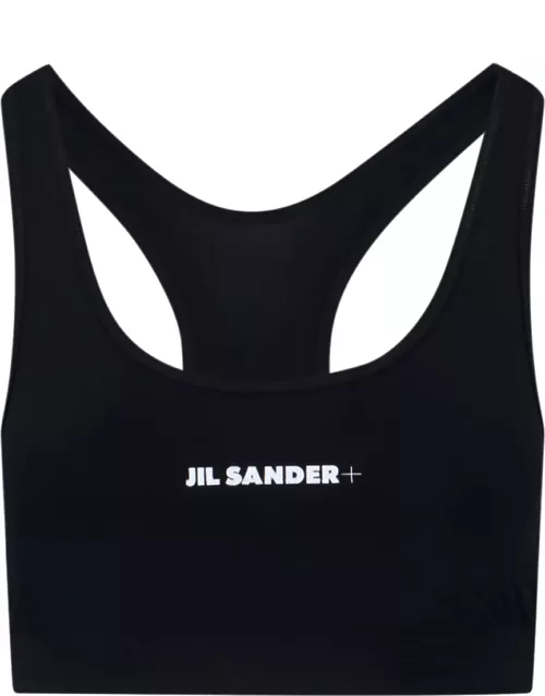 Jil Sander Crop-top With Logo