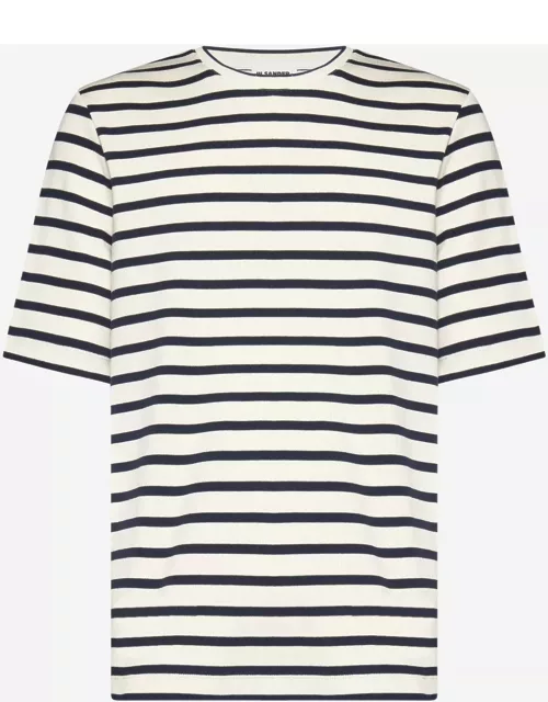 Jil Sander Striped Cotton T-shirt