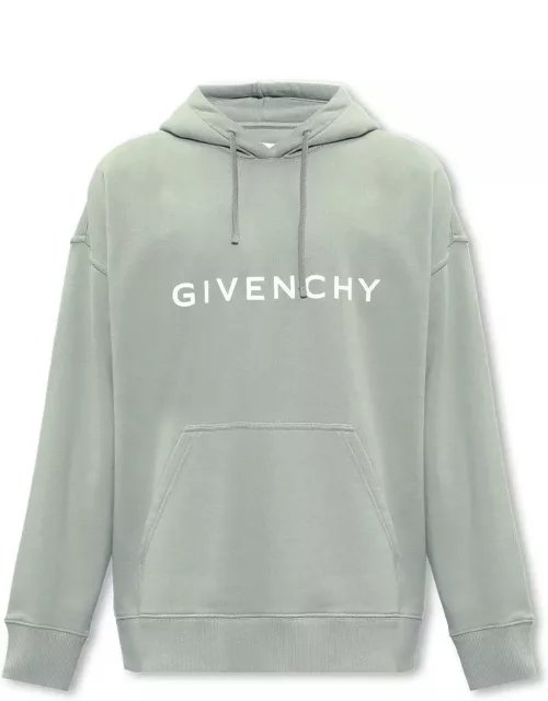 Givenchy Logo Print Hoodie