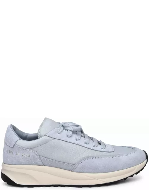 Common Projects Gray Suede Track Sneaker