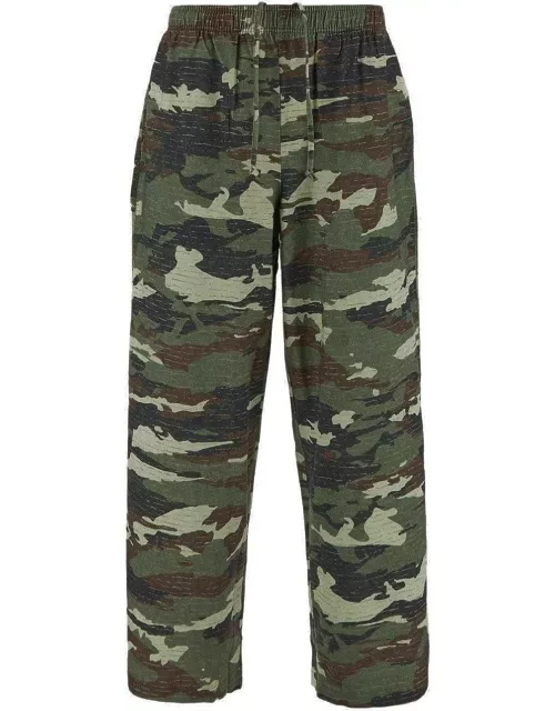 Acne Studios Camouflage Patterned Relaxed-fit Pant