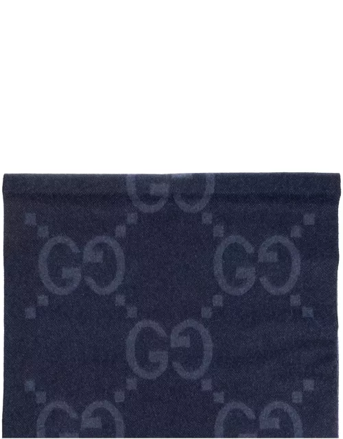 Gucci Cashmere Scarf With Monogra