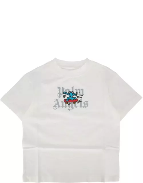 Palm Angels X Keith Haring Crewneck T-shirt