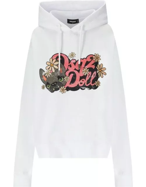 Dsquared2 Hilde Doll Cool Fit Hoodie