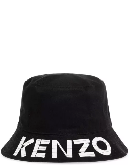 Kenzo Logo Printed Bucket Hat
