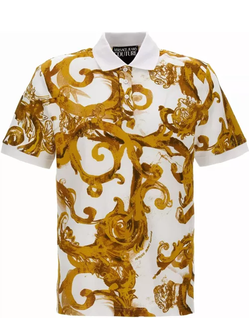 Versace Jeans Couture All Over Print Polo Shirt