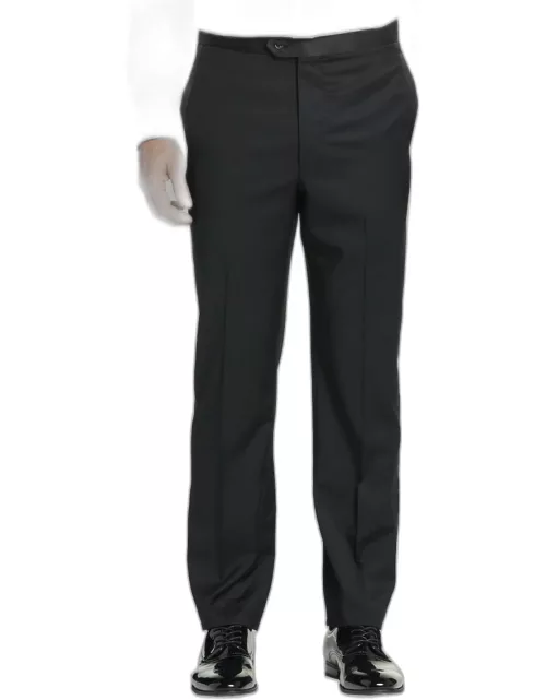 JoS. A. Bank Men's Reserve Collection Tailored Fit Tuxedo Pants, Black, 42 Regular - Tuxedo Separate