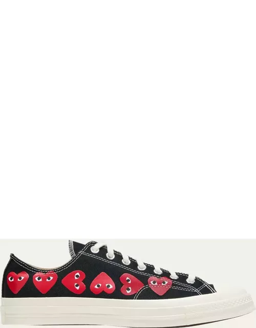 x Converse Men's Chuck 70 Multi Heart Low-Top Sneaker