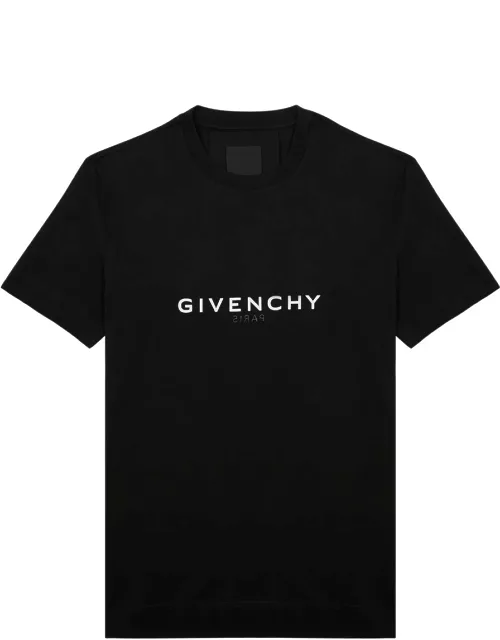 Givenchy Logo-print Cotton T-shirt - Black