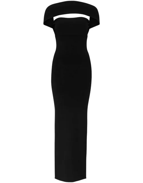 Totême Cut-out Knitted Maxi Dress - Black - XS (UK6 / XS)