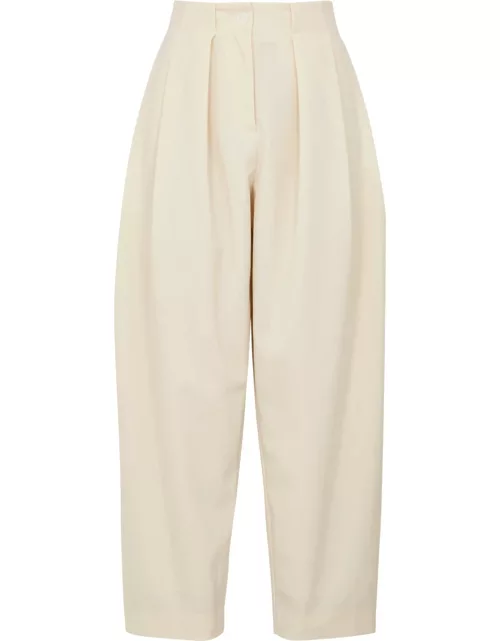 Palmer//harding Solo Twill Trousers - Ivory - 14 (UK14 / L)