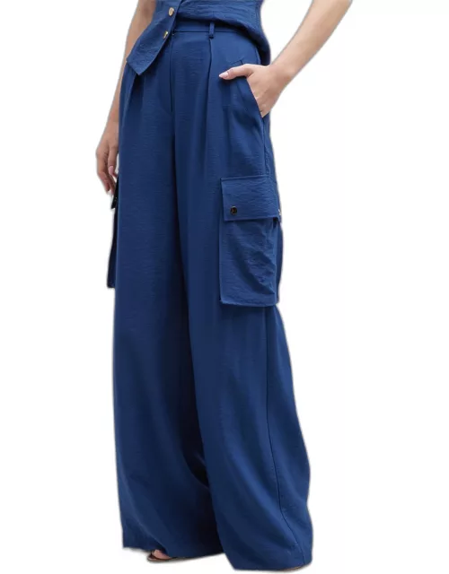 Emil Wide-Leg Relaxed Cargo Pant