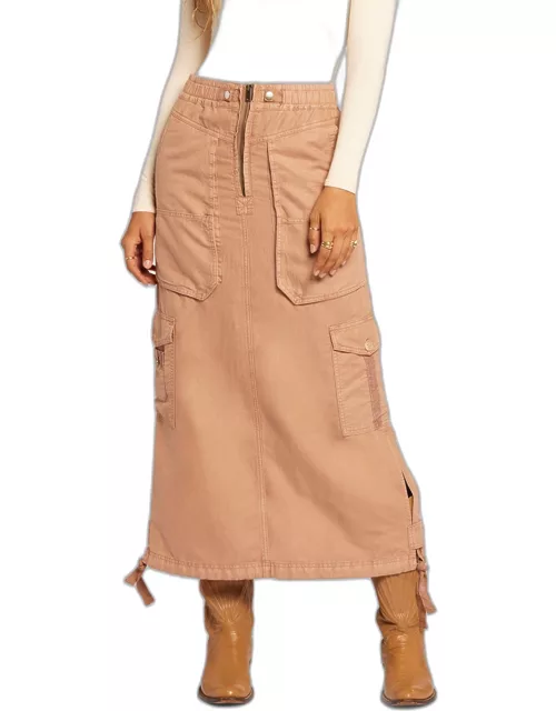 The Article Cargo Midi Skirt