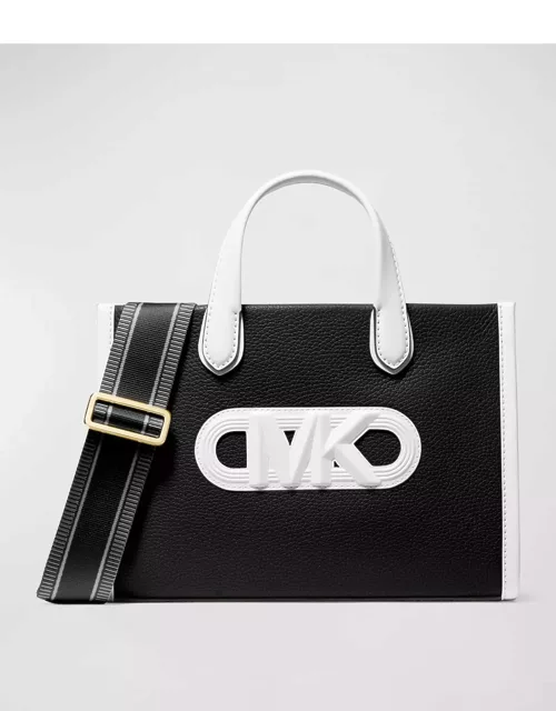 Gigi Small Leather Messenger Bag