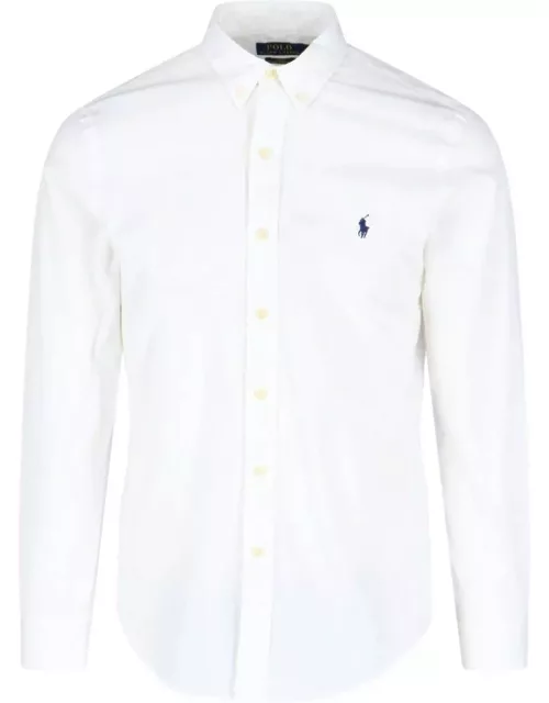 Polo Ralph Lauren Logo-embroidered Button-up Shirt