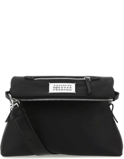 Maison Margiela Black Leather Crossbody Bag
