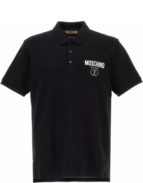 Moschino double Smile Polo Shirt