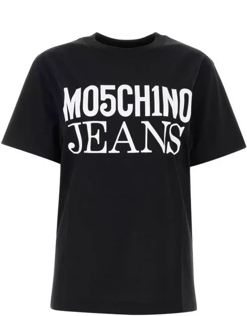 M05CH1N0 Jeans Logo-printed Crewneck T-shirt