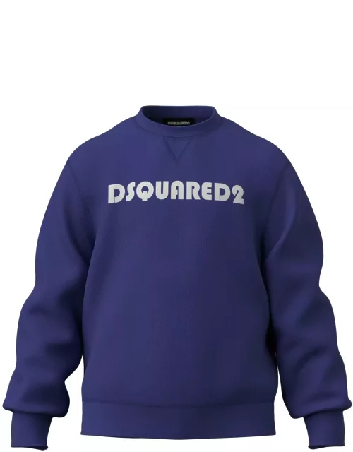 Dsquared2 Logo Printed Crewneck Sweatshirt