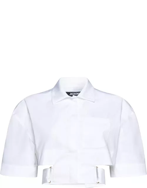 Jacquemus Croppped Cotton Shirt