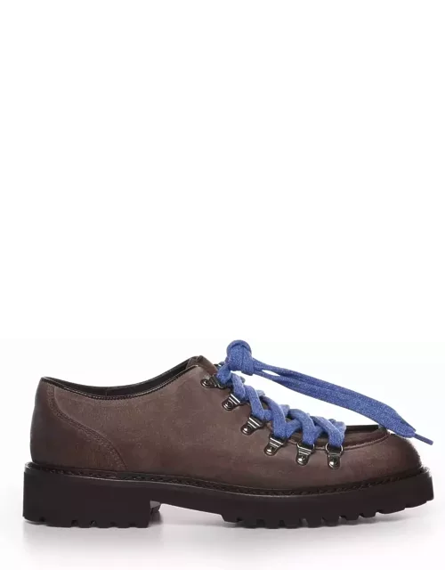 Doucal's Lace-up Shoes In Smooth Calfskin
