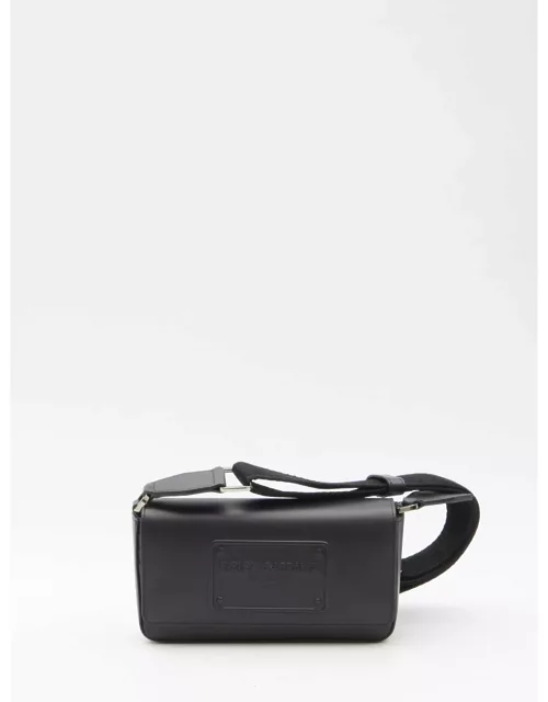 Dolce & Gabbana Logo Embossed Mini Shoulder Bag
