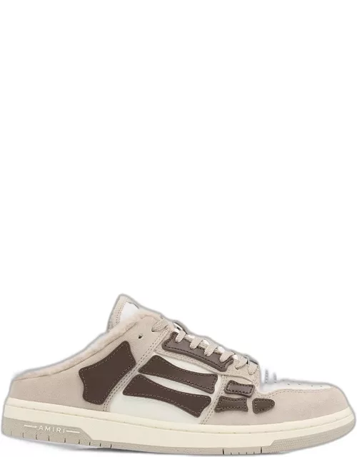 Skel Tricolor Low-Top Mule Sneaker