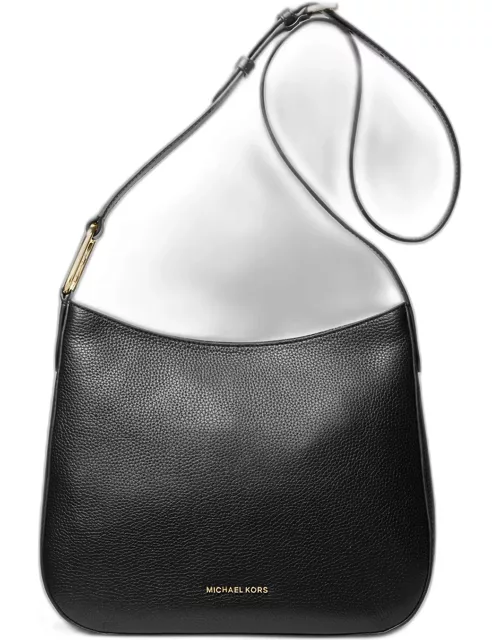Kensington Large Zip Leather Crossbody Bag