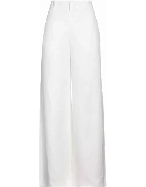 Chloé Wide-leg Linen Trouser