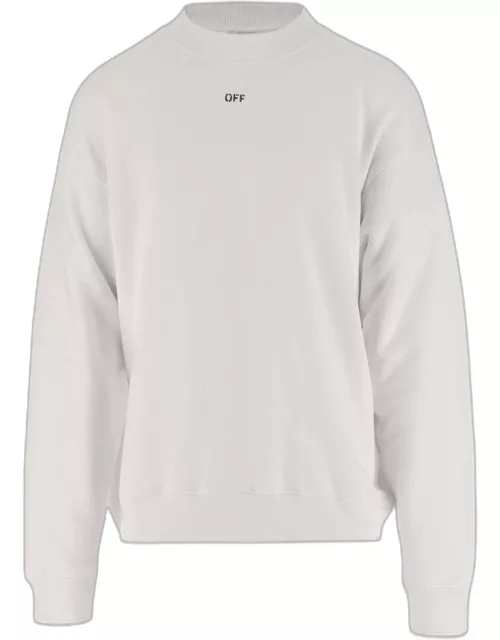 Off-White Skate Sweatshirt With Off Logo