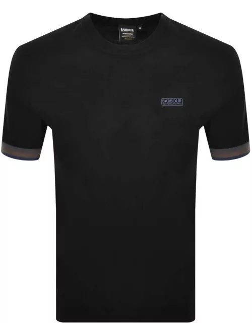 Barbour International Rothko T Shirt Black