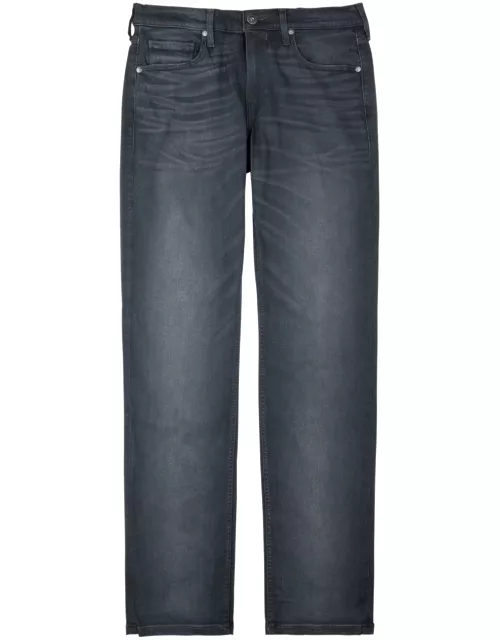 Paige Normandie Transcend Straight-leg Jeans - Grey - 34 (W34 / L)