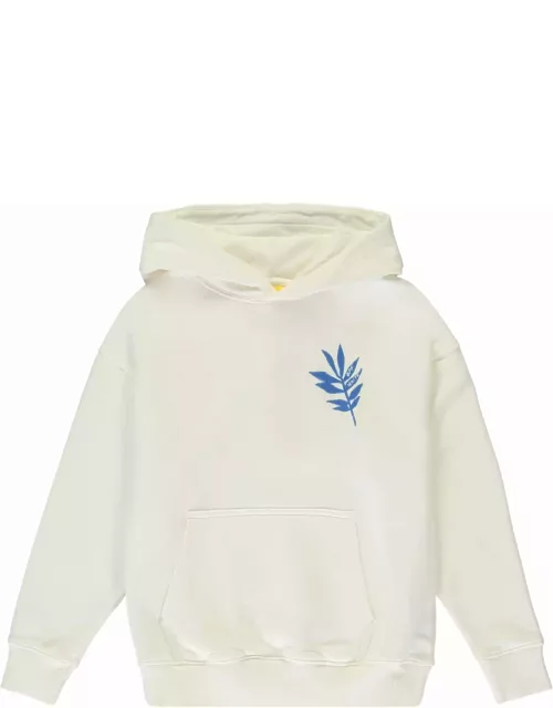 Off-White Cotton Hoodie