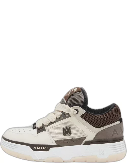 Men's MA-1 Leather & Mesh Low-Top Sneaker