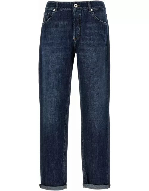Brunello Cucinelli Straight-leg Slim-cut Jean