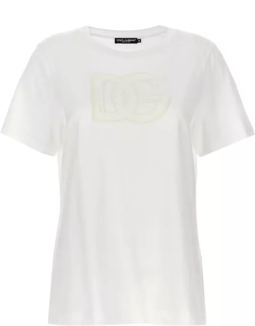 Dolce & Gabbana Lace Logo T-shirt
