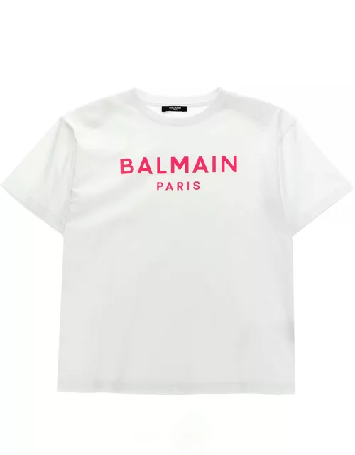 Balmain Logo Print T-shirt