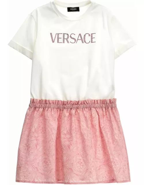 Versace Printed Logo Dres