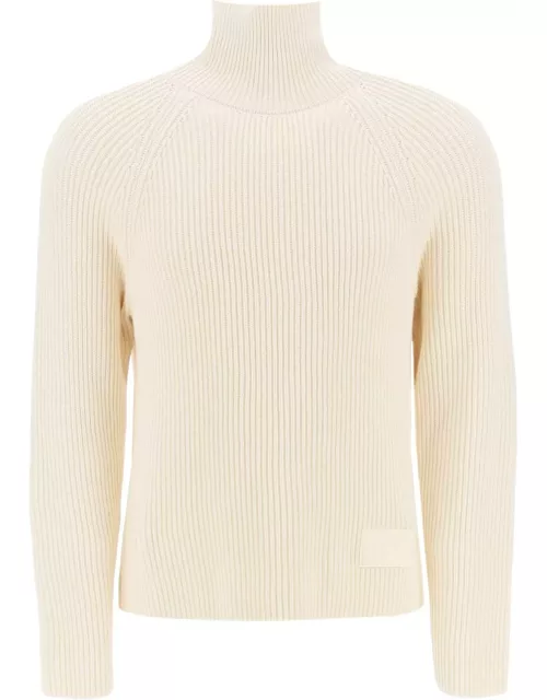 AMI ALEXANDRE MATTIUSSI Cotton-wool crewneck sweater