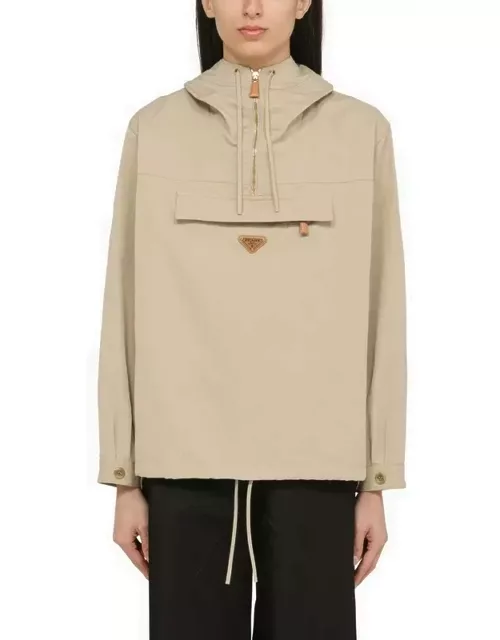 Lightweight rope-coloured canvas jacket