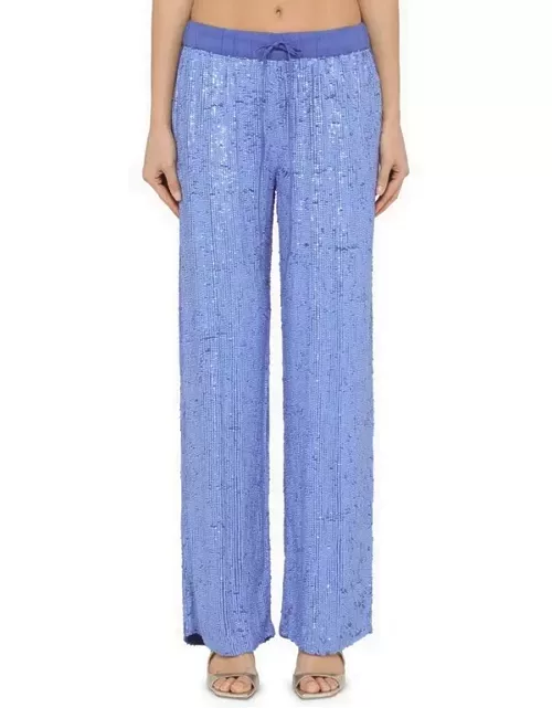 Lavender sequined trouser