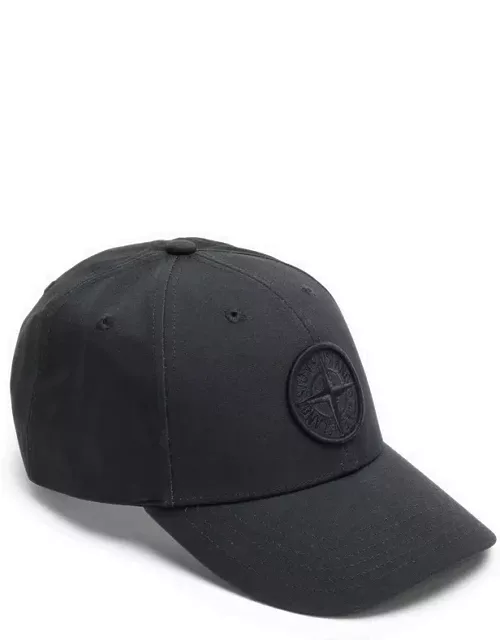 Blue navy baseball cap with logo