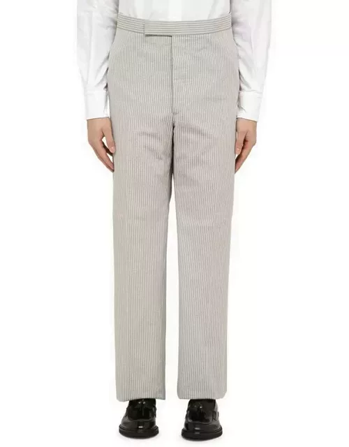 Light grey pinstripe trouser