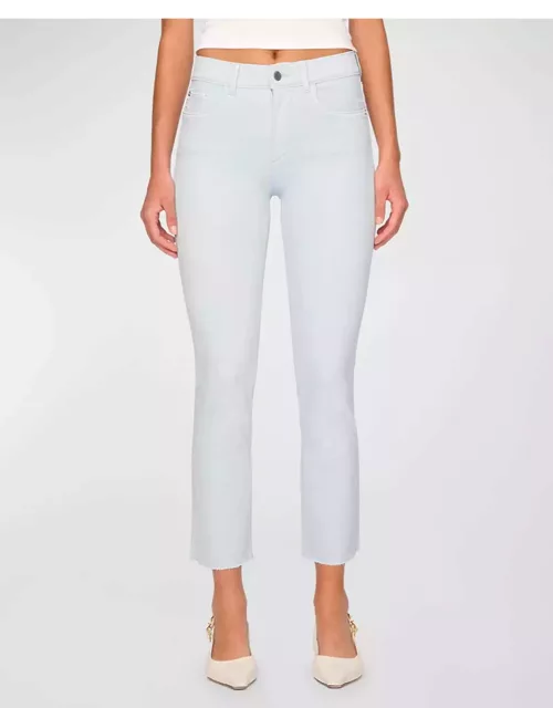 Mara Straight Mid-Rise Instasculpt Ankle Jean